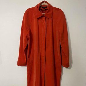 Orange Trench Jacket (Size L)